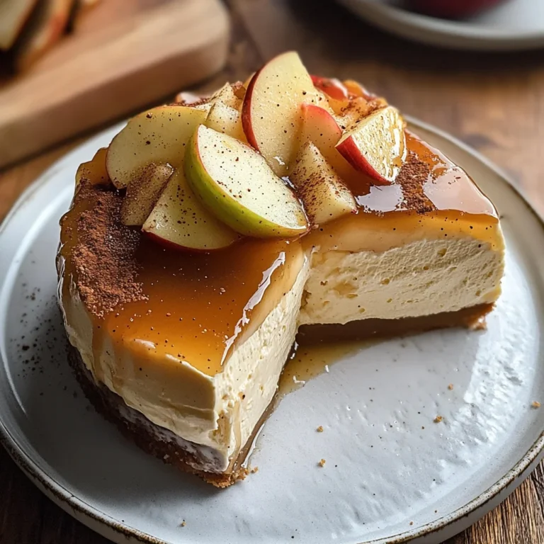 Apple Cider Cheesecake