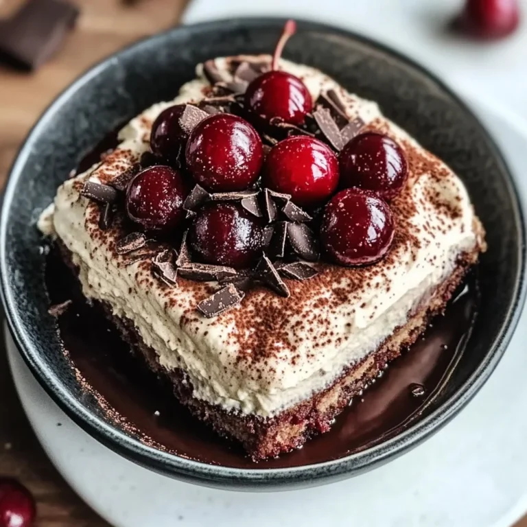 Cherry Amaretto Tiramisu