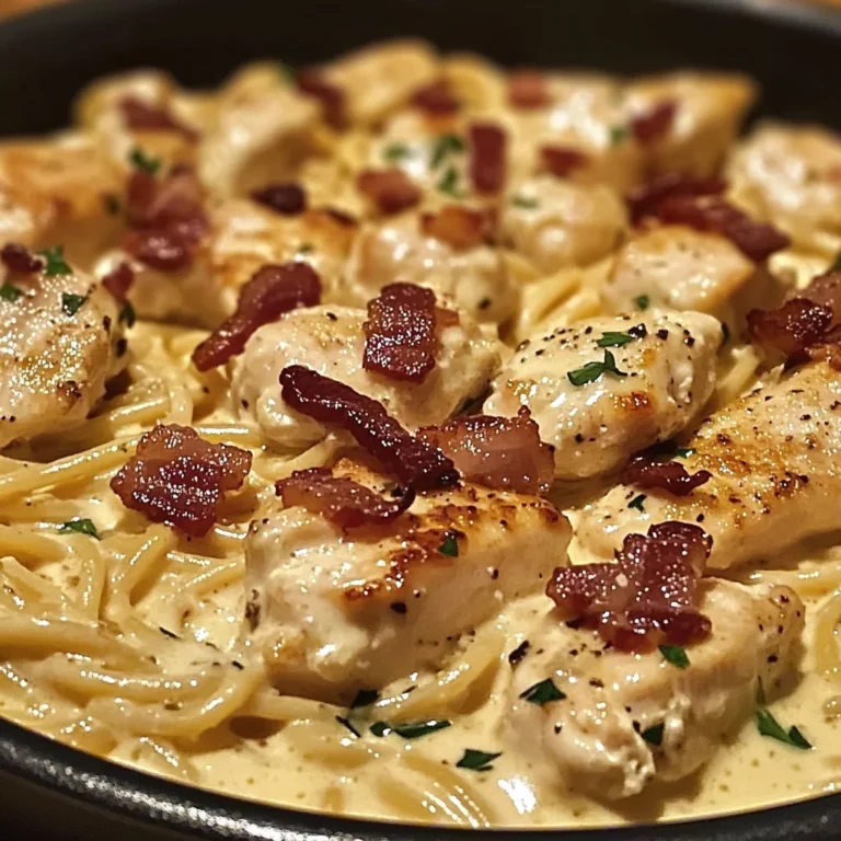 Creamy One-Pan Chicken Carbonara