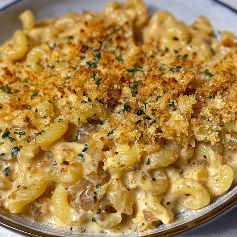 French Onion Soup Pasta Recipe