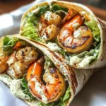 Grilled Shrimp Caesar Wraps