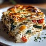 Loaded Veggie White Lasagna