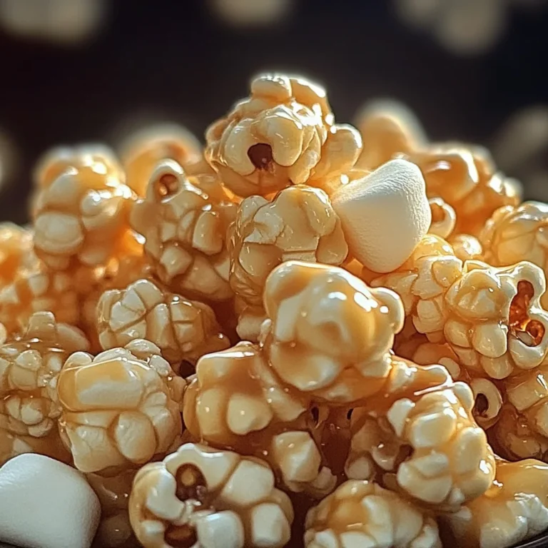 Marshmallow Caramel Corn