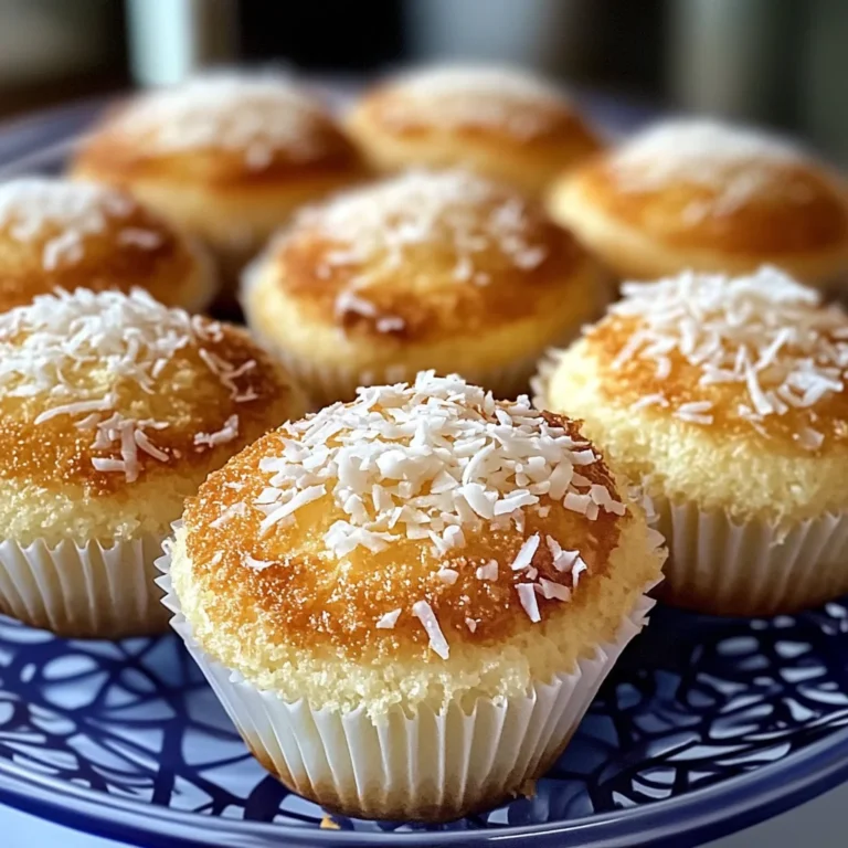 Portuguese Coconut Cakes