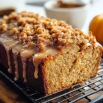 Pumpkin Bread with Maple Glaze