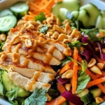 Thai Peanut Chicken Salad