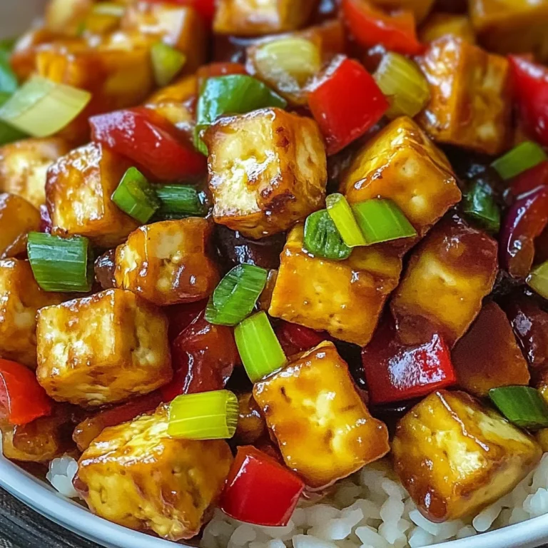 Vegan Pineapple Tofu