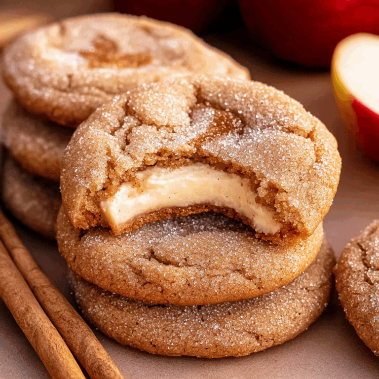 Apple Cider Cheesecake Cookies