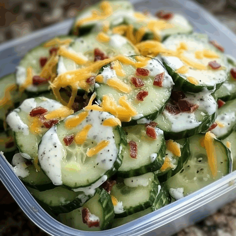 Quick and Flavorful Cucumber Snack