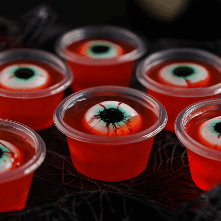 Halloween Eyeball Jello Shots