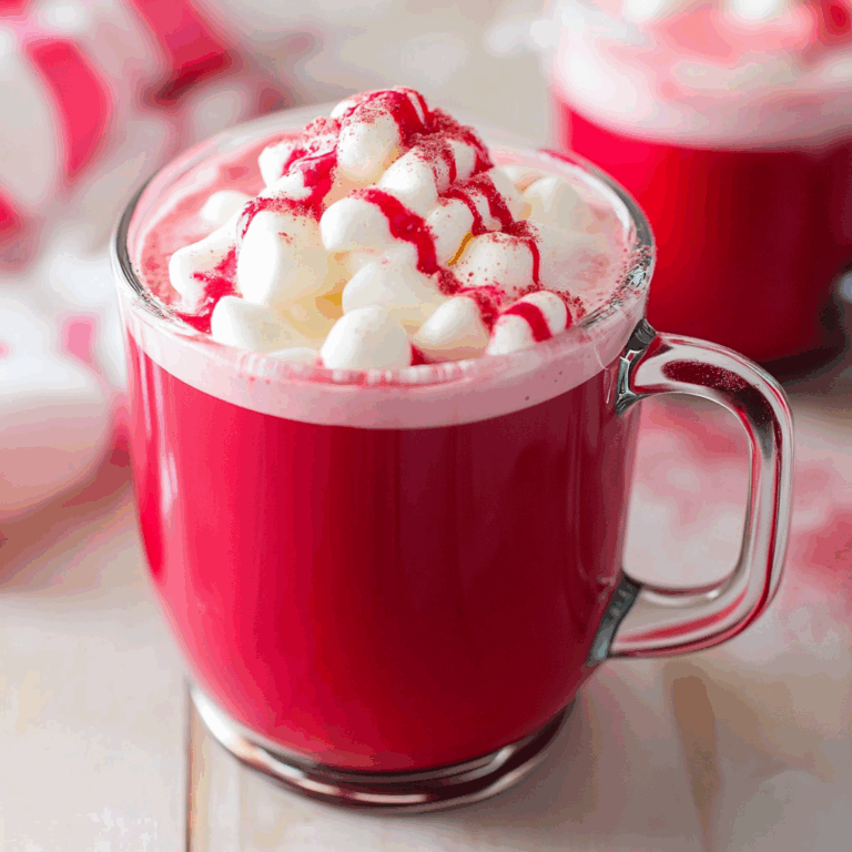 Red Velvet Hot Chocolate Recipe