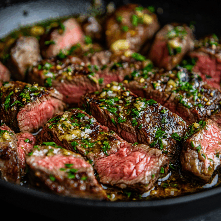 Garlic Butter Brazilian Steak
