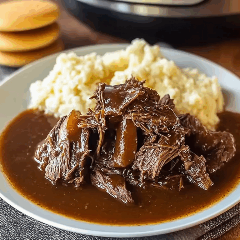 Slow Cooker Beef Manhattan