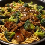 Beef, Broccoli & Noodle Stir-Fry
