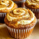 Best Swirled Pumpkin Cream Cheese Muffins