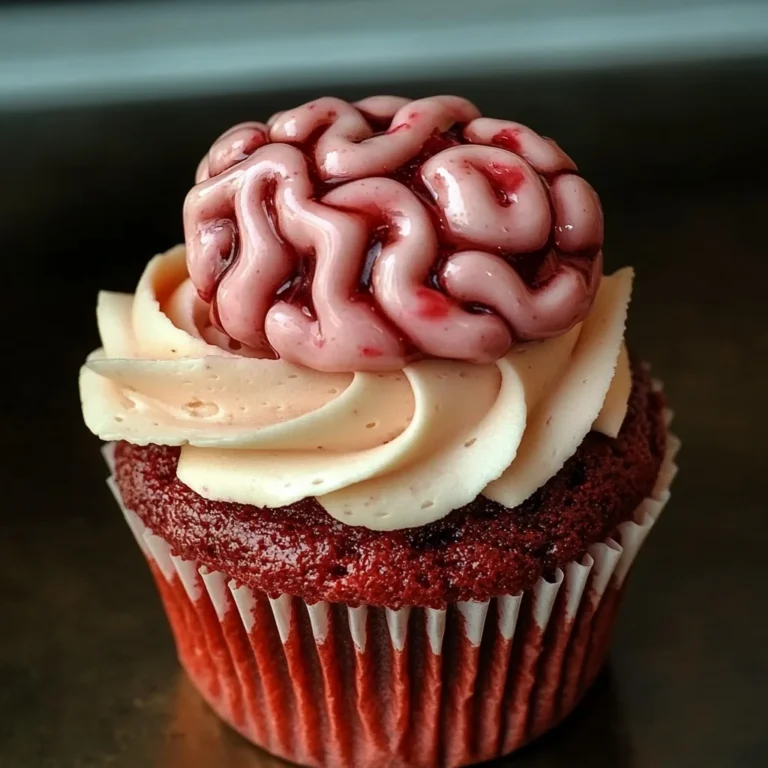 Bleeding Brain Cupcakes