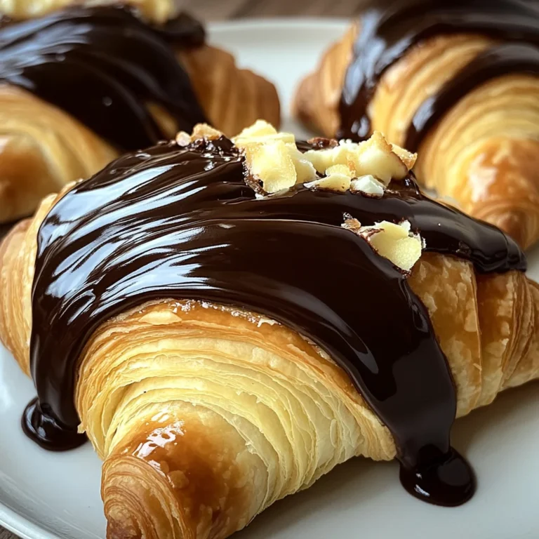 Boston Cream Pie Croissants