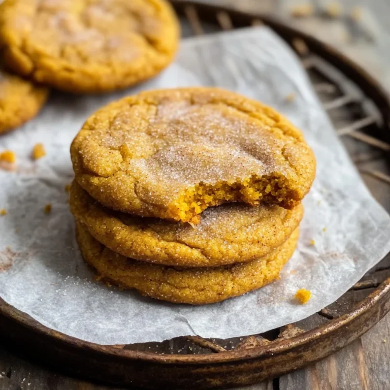 Chewy Pumpkin Snickerdoodles Recipe