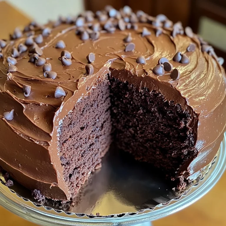 Chocolate Pound Cake with Chocolate Frosting