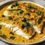 Coconut Curry Baked Cod