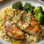 Creamy Chicken Broccoli Orzo Recipe