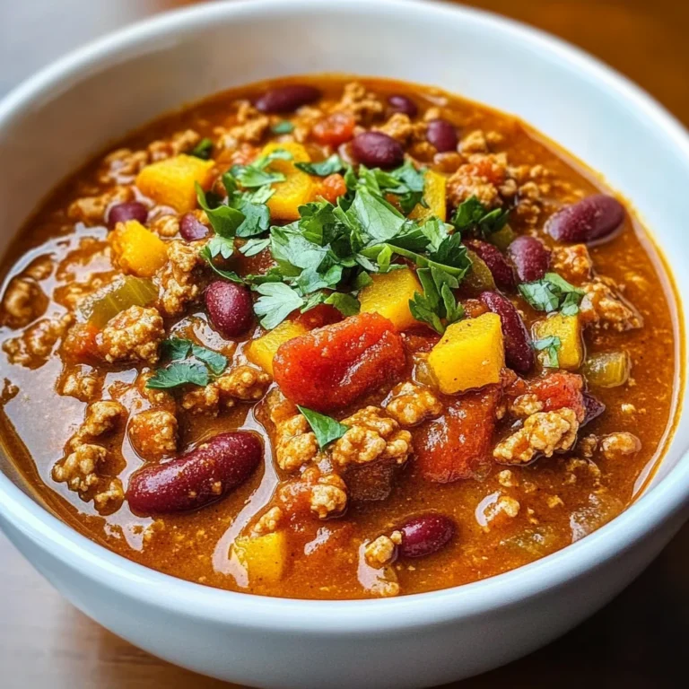 Crockpot Pumpkin Chili