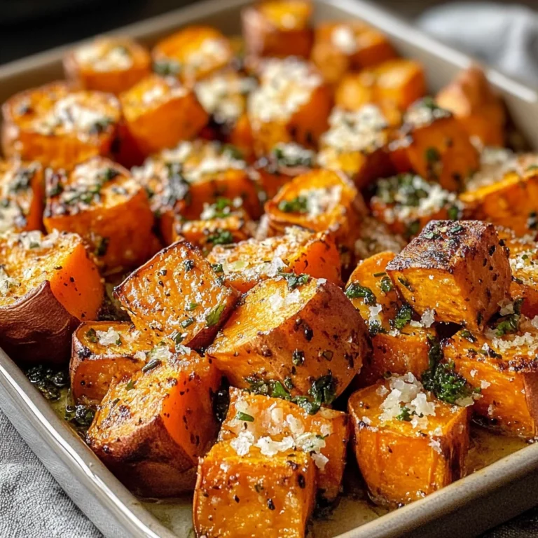 Garlic Parmesan Roasted Sweet Potatoes: The Ultimate Recipe