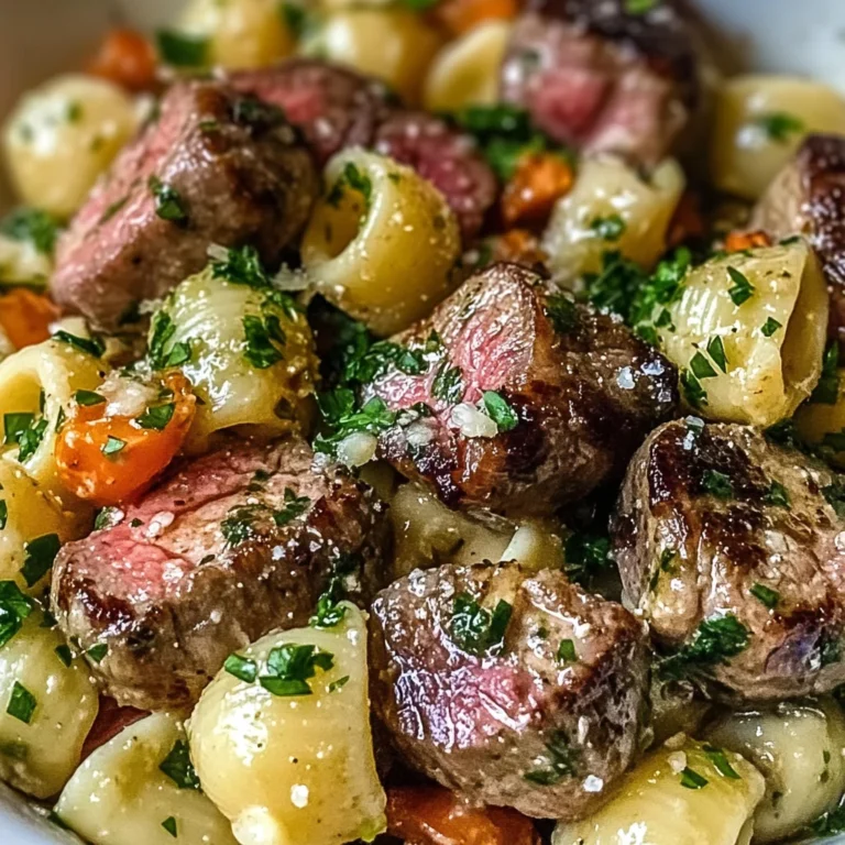 How to Make Juicy Steak Bites with Garlic Butter & Parmesan