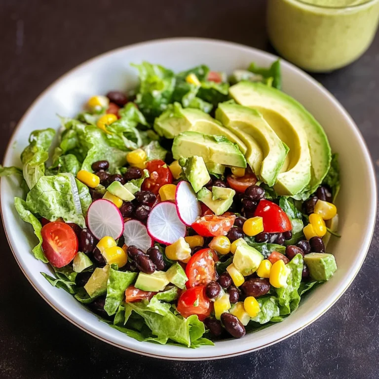 Mexican Chopped Salad with Honey-Lime Dressing
