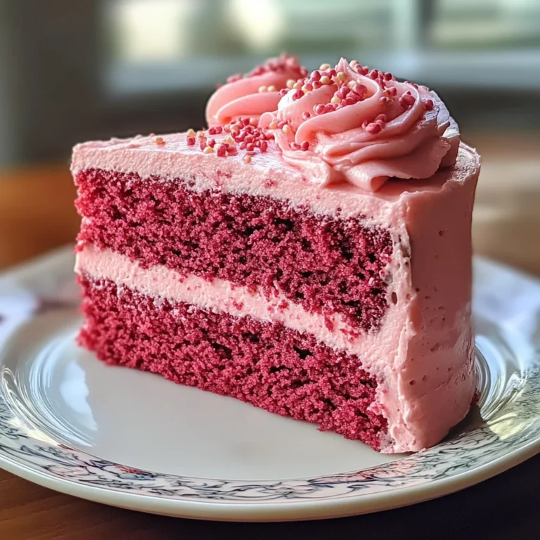 Mother's Day Pink Velvet Cake