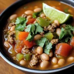 Pinto Beans Green Chile And Beef Soup