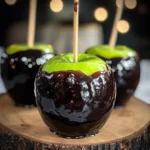 Poison Toffee Apples for Halloween