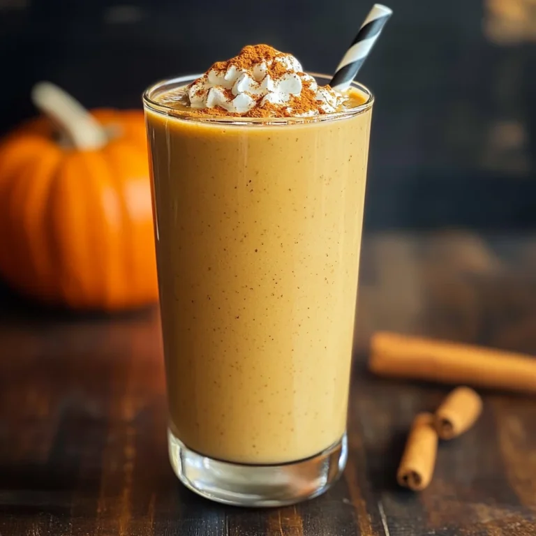 Pumpkin Smoothie