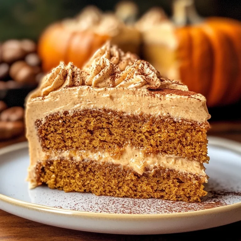 Pumpkin Spice Latte Cake