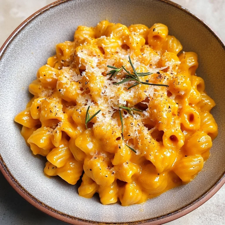 Roasted Pumpkin and Garlic Pasta