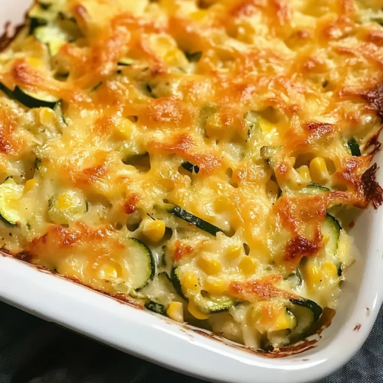 Savory Garden Zucchini Casserole - Alrightwithme