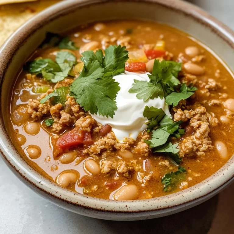 Turkey White Bean Chili