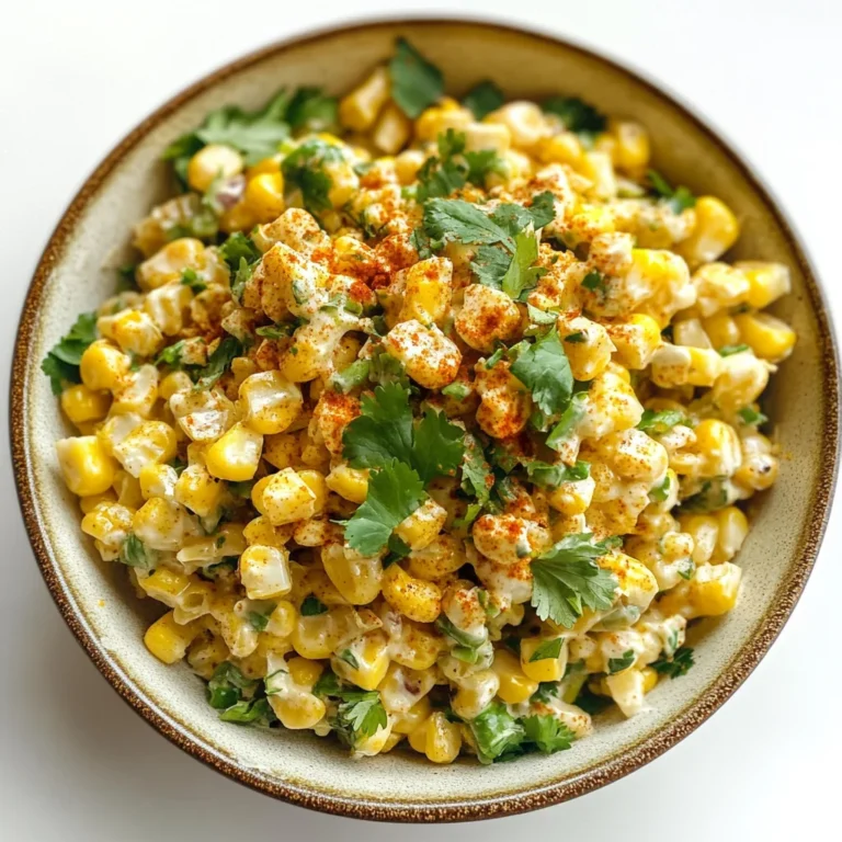 Vegan Mexican Street Corn Salad (Gluten-Free, Allergy-Free)