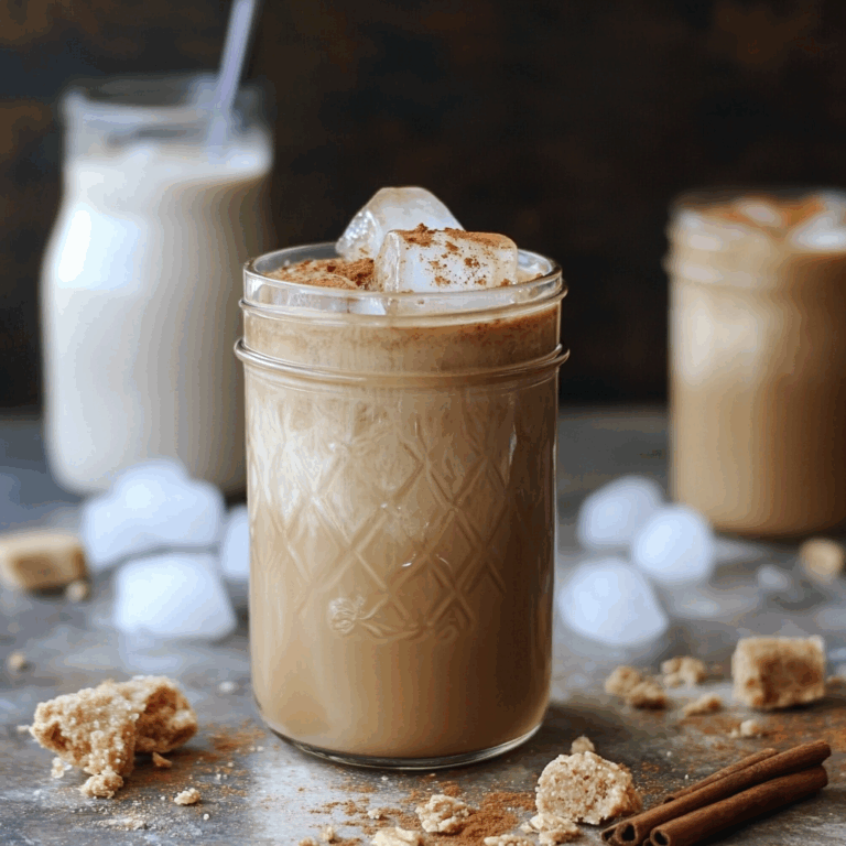Cookie Butter Iced Chai Latte