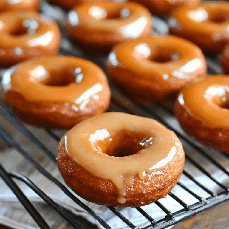 Maple Glazed Pumpkin Donuts