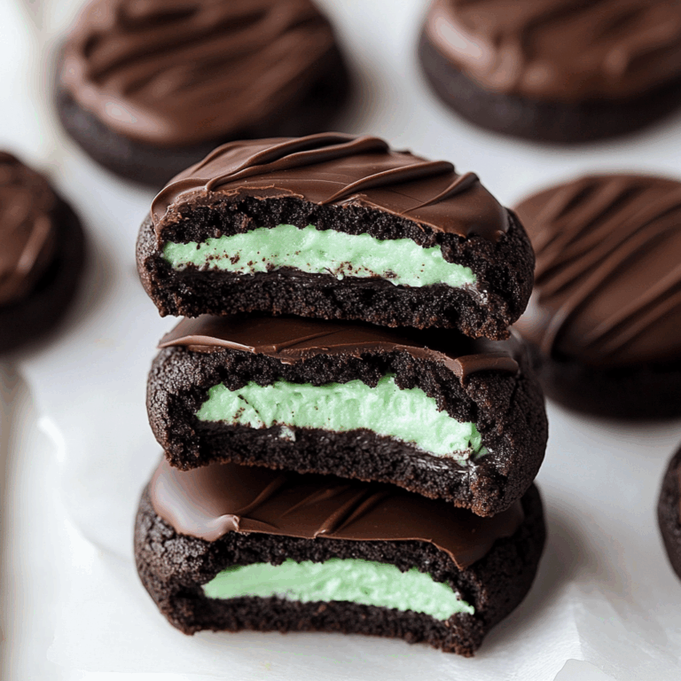 Chocolate Mint Cookies