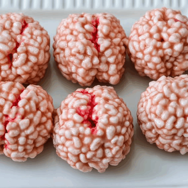 vegan marshmallows Rice Bubbles Halloween Brains
