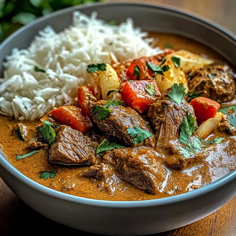 Beef and Coconut Curry Recipe