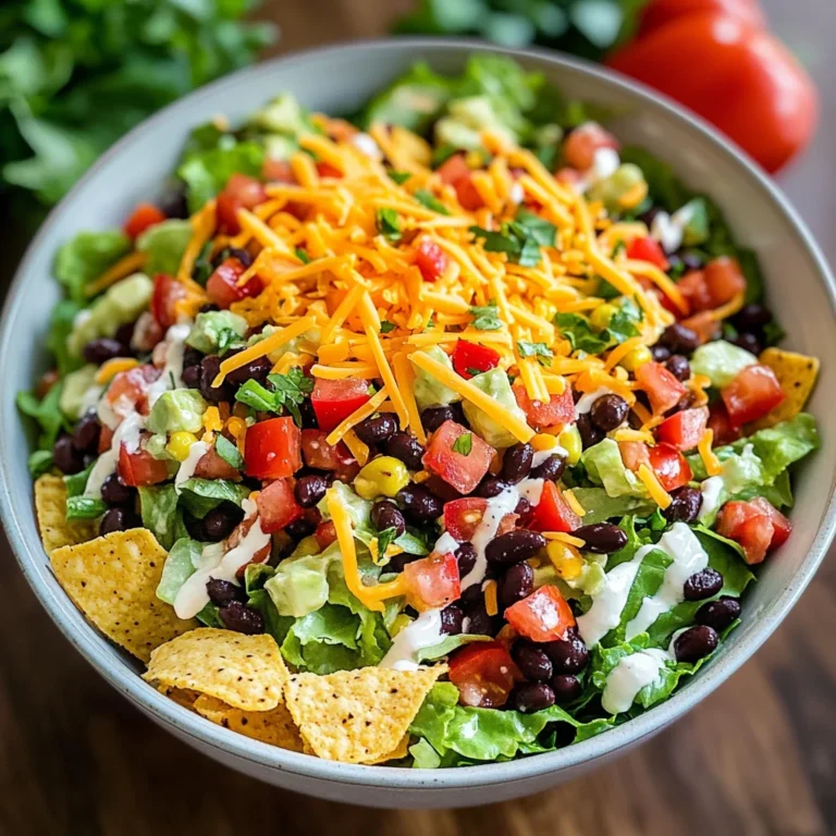 Black Bean Taco Salad