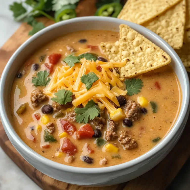 Creamy Taco Soup