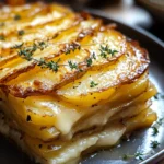 Gratins de Pomme de Terre Croustillants et Fondants