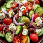 Greek Salad with Feta & Olives