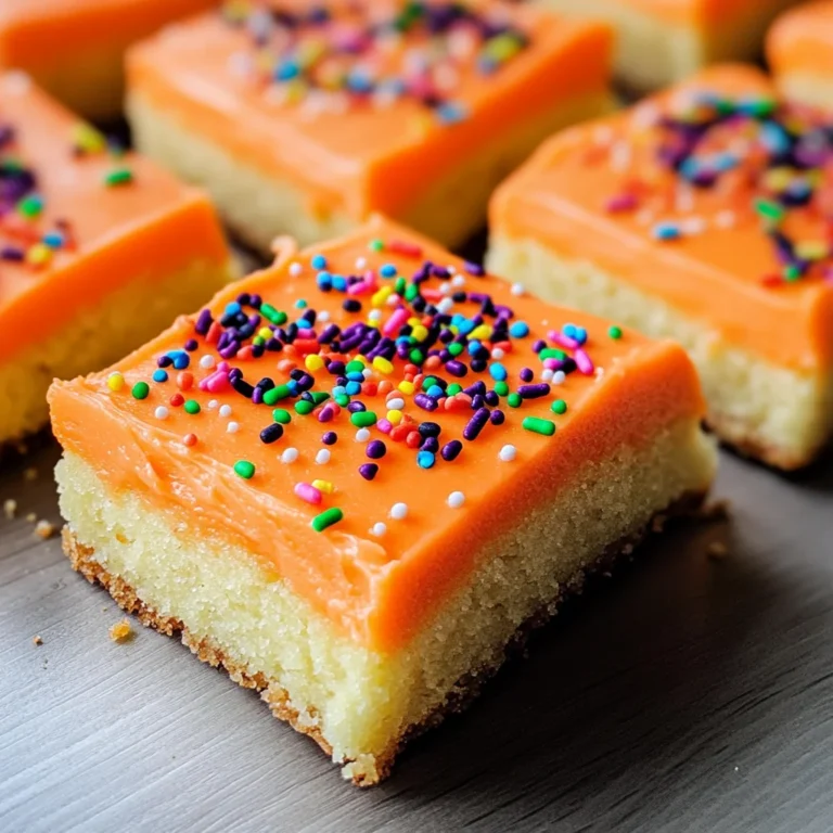 Halloween Frosted Sugar Cookie Bars