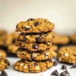Healthy Pumpkin Oat Cookies