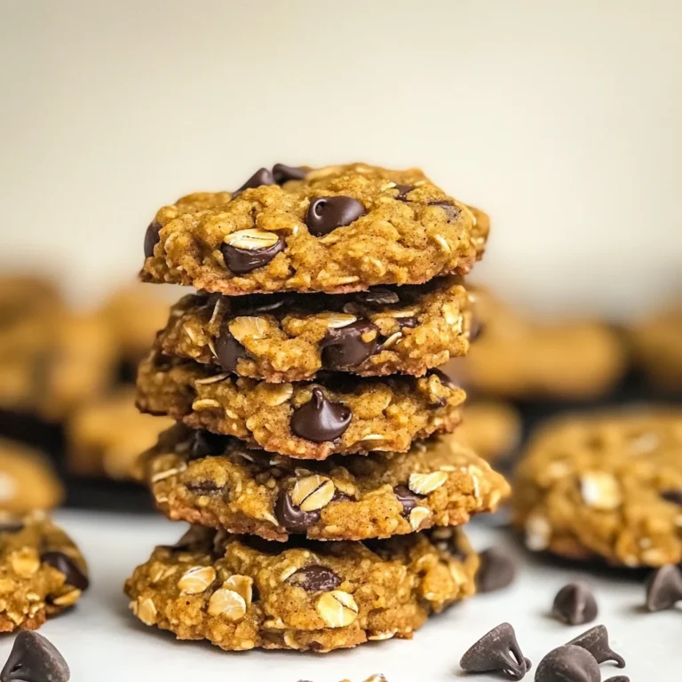 Healthy Pumpkin Oat Cookies